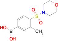 (3-Methyl-4-(morpholinosulfonyl)phenyl)boronic acid