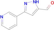 3-(pyridin-3-yl)-1H-pyrazole-5-carbaldehyde