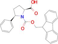 (2S,5R)-1-(((9H-Fluoren-9-yl)methoxy)carbonyl)-5-phenylpyrrolidine-2-carboxylic acid
