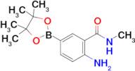 2-Amino-N-methyl-5-(4,4,5,5-tetramethyl-1,3,2-dioxaborolan-2-yl)benzamide