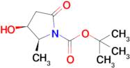 (2S,3S)-tert-Butyl 3-hydroxy-2-methyl-5-oxopyrrolidine-1-carboxylate