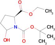 1-(tert-Butyl) 2-ethyl (2S)-5-hydroxypyrrolidine-1,2-dicarboxylate