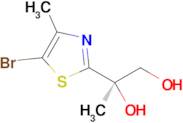 (R)-2-(5-Bromo-4-methylthiazol-2-yl)propane-1,2-diol