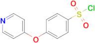 4-(Pyridin-4-yloxy)benzenesulfonyl chloride