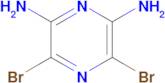 3,5-Dibromopyrazine-2,6-diamine