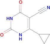 6-Cyclopropyl-2,4-dioxo-1,2,3,4-tetrahydropyrimidine-5-carbonitrile