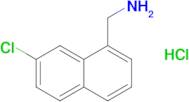 (7-Chloronaphthalen-1-yl)methanamine hydrochloride