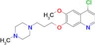 4-Chloro-6-methoxy-7-(3-(4-methylpiperazin-1-yl)propoxy)quinoline