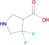 4,4-Difluoropyrrolidine-3-carboxylic acid