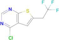 4-Chloro-6-(2,2,2-trifluoroethyl)thieno[2,3-d]pyrimidine