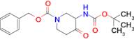 Benzyl 3-((tert-butoxycarbonyl)amino)-4-oxopiperidine-1-carboxylate