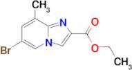 Ethyl 6-bromo-8-methylimidazo[1,2-a]pyridine-2-carboxylate