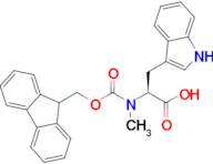 (S)-2-((((9H-Fluoren-9-yl)methoxy)carbonyl)(methyl)amino)-3-(1H-indol-3-yl)propanoic acid