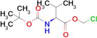 (S)-Chloromethyl 2-((tert-butoxycarbonyl)amino)-3-methylbutanoate