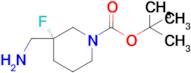 tert-Butyl (R)-3-(aminomethyl)-3-fluoropiperidine-1-carboxylate