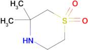 3,3-Dimethylthiomorpholine 1,1-dioxide