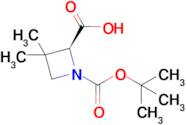 (S)-1-(tert-Butoxycarbonyl)-3,3-dimethylazetidine-2-carboxylic acid