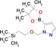 5-(4,4,5,5-Tetramethyl-1,3,2-dioxaborolan-2-yl)-1-((2-(trimethylsilyl)ethoxy)methyl)-1H-pyrazole