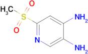 6-(Methylsulfonyl)pyridine-3,4-diamine