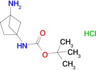 tert-Butyl (4-aminobicyclo[2.1.1]hexan-1-yl)carbamate hydrochloride