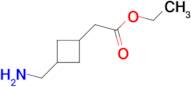 Ethyl 2-(3-(aminomethyl)cyclobutyl)acetate