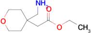 Ethyl 2-(4-(aminomethyl)tetrahydro-2H-pyran-4-yl)acetate