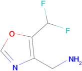 (5-(Difluoromethyl)oxazol-4-yl)methanamine