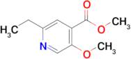 Methyl 2-ethyl-5-methoxyisonicotinate