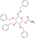 (2R,3S,4S,5R,6R)-3,4,5-tris(Benzyloxy)-6-((benzyloxy)methyl)tetrahydro-2H-pyran-2-yl acetate