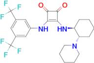 3-[[3,5-Bis(trifluoromethyl)phenyl]amino]-4-[[(1S,2S)-2-(1-piperidinyl)cyclohexyl]amino]-3-cyclobutene-1,2-dione