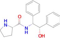 (2S)-N-[(1R,2S)-2-Hydroxy-1,2-diphenylethyl]-2-pyrrolidinecarboxamide
