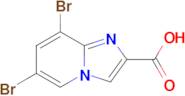 6,8-Dibromoimidazo[1,2-a]pyridine-2-carboxylic acid