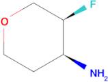 (3S,4S)-3-Fluorotetrahydro-2H-pyran-4-amine