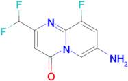 7-Amino-2-(difluoromethyl)-9-fluoro-4H-pyrido[1,2-a]pyrimidin-4-one