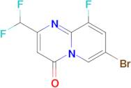 7-Bromo-2-(difluoromethyl)-9-fluoro-4H-pyrido[1,2-a]pyrimidin-4-one