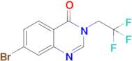 7-Bromo-3-(2,2,2-trifluoroethyl)quinazolin-4(3H)-one