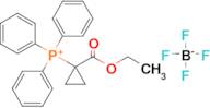 (1-(Ethoxycarbonyl)cyclopropyl)triphenylphosphonium tetrafluoroborate