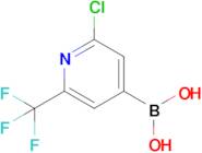 (2-Chloro-6-(trifluoromethyl)pyridin-4-yl)boronic acid