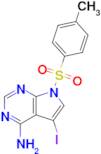 5-Iodo-7-tosyl-7H-pyrrolo[2,3-d]pyrimidin-4-amine