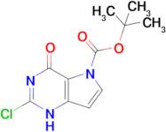 tert-butyl 2-chloro-4-oxo-1H,4H,5H-pyrrolo[3,2-d]pyrimidine-5-carboxylate