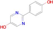 2-(4-Hydroxyphenyl)-5-pyrimidinol