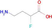 4-Amino-2-fluorobutanoic acid