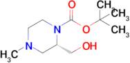 tert-Butyl (S)-2-(hydroxymethyl)-4-methylpiperazine-1-carboxylate