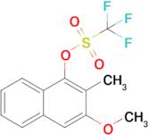 3-Methoxy-2-methylnaphthalen-1-yl trifluoromethanesulfonate