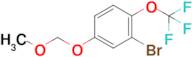 2-Bromo-4-(methoxymethoxy)-1-(trifluoromethoxy)benzene