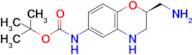 tert-Butyl (S)-(2-(aminomethyl)-3,4-dihydro-2H-benzo[b][1,4]oxazin-6-yl)carbamate