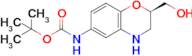 tert-Butyl (R)-(2-(hydroxymethyl)-3,4-dihydro-2H-benzo[b][1,4]oxazin-6-yl)carbamate