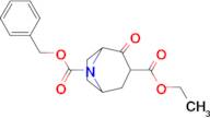 8-Benzyl 3-ethyl 2-oxo-8-azabicyclo[3.2.1]octane-3,8-dicarboxylate