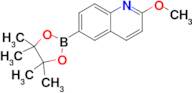 2-Methoxy-6-(4,4,5,5-tetramethyl-1,3,2-dioxaborolan-2-yl)quinoline