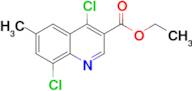 Ethyl 4,8-dichloro-6-methylquinoline-3-carboxylate